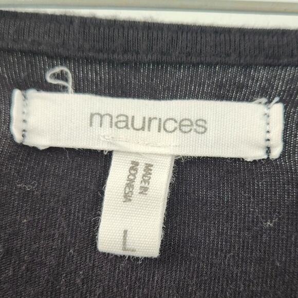 Maurices Black Dress - Women's Size Large - Picture 3 of 4